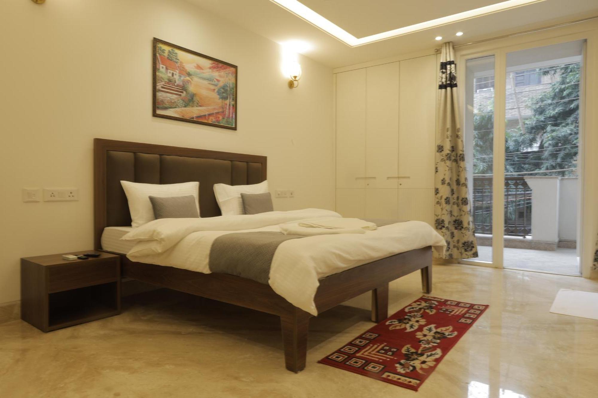 Bed and Breakfast Under My Roof Superio Nueva Delhi Exterior foto